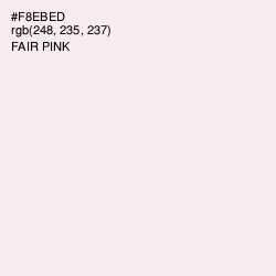 #F8EBED - Fair Pink Color Image